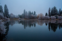 Winter at Mirror Pond, Bend, Oregon